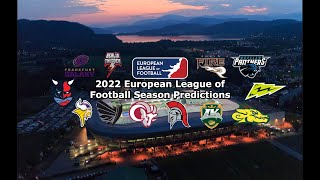 2022 European League of Football Season Predictions