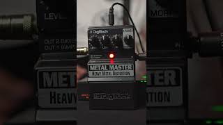 Digitech Metal Master Mixer Output - Return Input @DigiTechFX #distortionpedal #guitarpedals