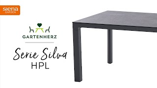 Dein Gartenherz: Silva Gartentisch HPL