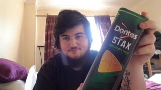 Doritos STAX - Sour Cream & Onion Food Review