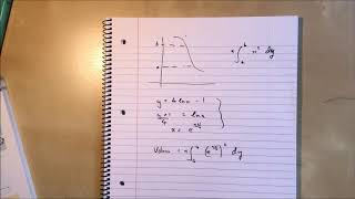 5  Volumes of Revolution around the y axis again Chapter 4 Edexcel Core Pure 2