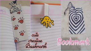 3 Creative & cute Bookmark making Ideas | cute Bookmark | Bookmark making at home | diy bookmark