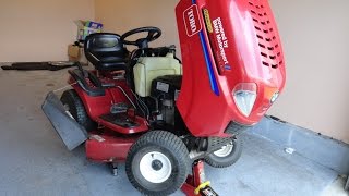 DIY Get Your Lawn Tractor   Ready for Spring  TORO lx 425 KOHLER 20HP