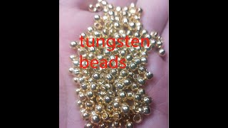 Tungsten beads for fly fishing--TUNGSTEN MAN