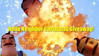 [CLOSED] Giving away 5 copies of Hello Neighbor! (Christmas Giveaway)