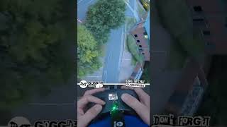 FPV freestyle evening drone flight with stick cam #fpv