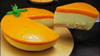 Mango Cheese Cake || ഓവനോ ബീറ്ററോ ഒന്നും ഉപയോഗിക്കാതെ ഒരു Easy Cheese Cake | No Bake Cheese Cake