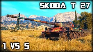 Skoda T 27 \ World of tanks \ Kolobanov \