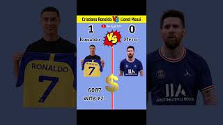 Cristiano Ronaldo 🆚 Lionel Messi || who is the winner 🏆||❓#shorts #short #youtubeshorts