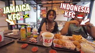 Is JAMAICA KFC the BEST In the World? - Try INDONESIA KFC! (BALI Indonesia 🇮🇩)