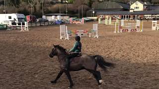 Akysha Kelly on Tucker Boswell 26/01/2020 Double Clear 95cm