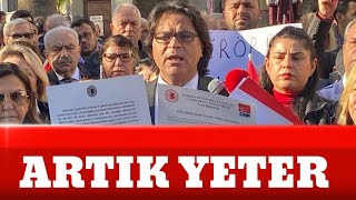 Şehitlerin Adını Okuyarak "Artık Yeter" Dedi