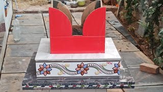 Tiles Pooja Mandir Design #YtShorts #YouTubeShorts #PoojaMandirDesign #TulsiPotDesign