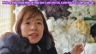 Những điều chưa biết về Dây Dù siêu bền làm Lưới Kéo Cá, Lưới vét cá, Lưới quét cá, fishing net