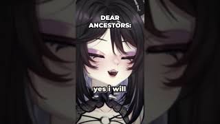 Dear Ancestors...  #vtuber #twitch #anime