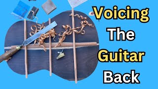 How To Voice A Guitar Back | David Schramm Pro Luthier