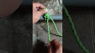 easy to untie #knot #rope #knottutorial