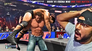 Who Win This Match ? ROCK VS CEENA 2014 Match