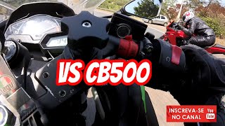 NINJA 300 VS CB500 - MAIS QUE A MINHA MOTO NÃO ANDA KK