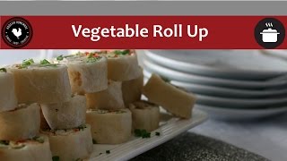 Vegetable Roll Up Recipe - Quick and Easy