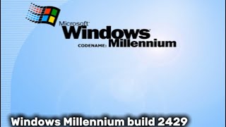 Windows Millennium beta 2 build 2429