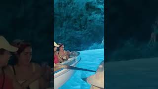 Italy Travel| Capri Blue Grotto|Sea cave|#youtubeshorts #shorts