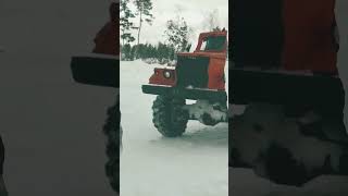 old video of kraz 255 in snow. #rc #shorts #3dprint #6x6 #rc6x6 #rctruck #crossrc #diy #scale