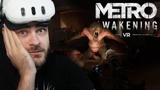 TOTALNY KOSZMAR, mutanty i pająki wszędzie! - Metro Awakening VR (#6)