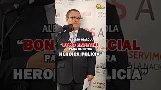 Alberto Otárola otorgara Bono especial a los policías #otarola #dinaboluarte #Bonopolicias #shorts