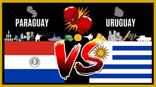 🥊Paraguay vs Uruguay🥊¿Qué país ganará la batalla definitiva? 🏆 ¿Qué país es mejor?