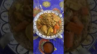 Famous Moroccan food cous cous #short #shorts