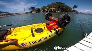 Caiaque Motorizado Orca com Mercury 5hp (vídeo 01)