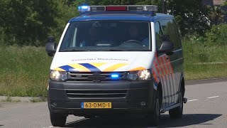 3x Koninklijke Marechaussee met spoed in Nijmegen