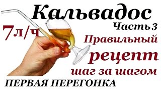 Рецепт кальвадоса в домашних условиях. Часть 3. Перегонка