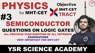 L-03 | Semiconductor : Questions on Logic Gates | Class 12 | Maharashtra Board