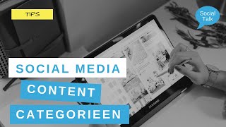 Social media content categorieën gebruiken