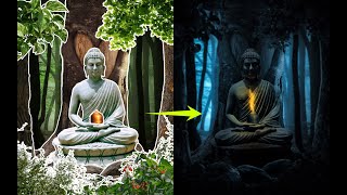 La manipulation de photo de Bouddha - Photoshop