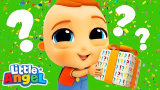 What's Inside The Package? | Baby John’s Playtime Songs & Nursery Rhymes @littleangel