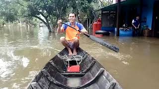 Semangat melayani Meski Banjir