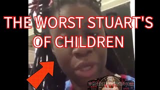 THE WORST STUART'S OF CHILDREN IN AMERICA 5YEAR OLD BOY GETS DRAG BY BLK QUEEN + MOM BRINGS GUN ECT