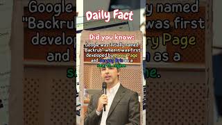 Fascinating Google Facts: Unraveling the Origins of "Backrub"! #33