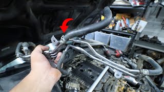 Easiest Mod For A 370z 350z G37 G35! Throttle Body Coolant Line Bypass