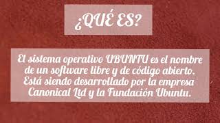 UBUNTU - Sistema Operativo