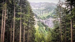 Thru Hiking The Via Alpina Green Trail 3B Weisstannen To Elm Switzerland Swiss Alps 21Km Foo Pass