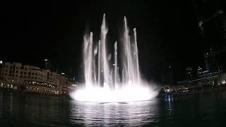 The Dubai Fountain - Burj Khalifa - Saturday Night Out