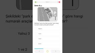 E Sınavda çıkmış ehliyet sınav soruları 2024 #ehliyeteğitimi  #ehliyetsınavsoruları2024
