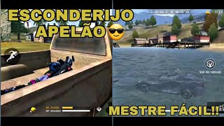 TOP 3 ESCONDERIJOS PARA PEGAR MESTRE FÁCIL!! *Free Fire*