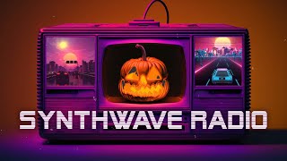 Synthwave Radio 🎃 Halloween [ Synthwave/Vaporwave Mix ]