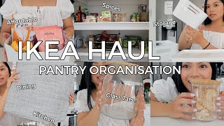 IKEA HAUL | PANTRY ORGANISATION HACKS | KICTHEN STORAGE HACKS | KMART | VLOG