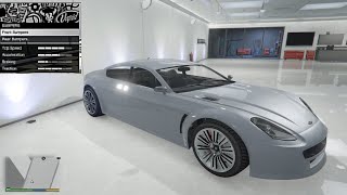 GTA 5 Tuning Aut #2: Dewbauchee Exemplar (Aston Martin Rapide X Ferrari California)